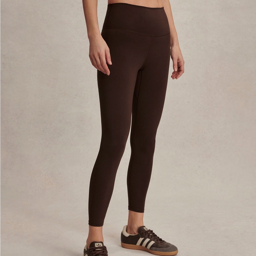 Women's Brown High-Waisted Leggings - FreeSoft™ High-Rise Legging 25"